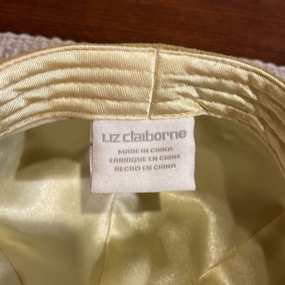 VTG Liz Claiborne Suede Beret Newsboy Cabbie Hat - Picture 8 of 9